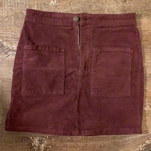 NWOT Billabong Corduroy Skirt